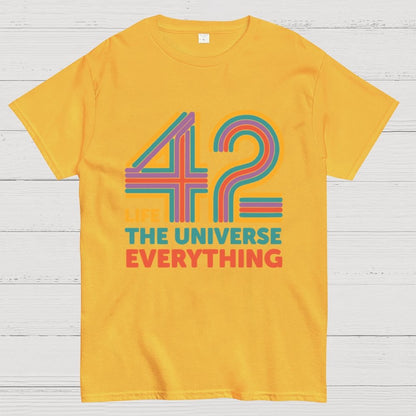 42 Life The Universe Everything Unisex Geek T-Shirt 2508002134