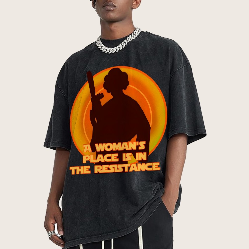 The Resistance Vintage Distressed T-shirt