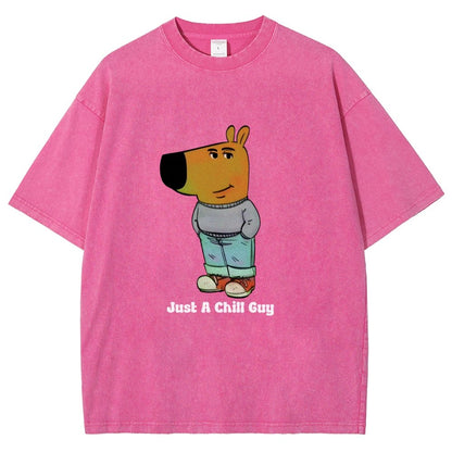 I'm Just A Chill Guy Vintage Distressed T-shirt