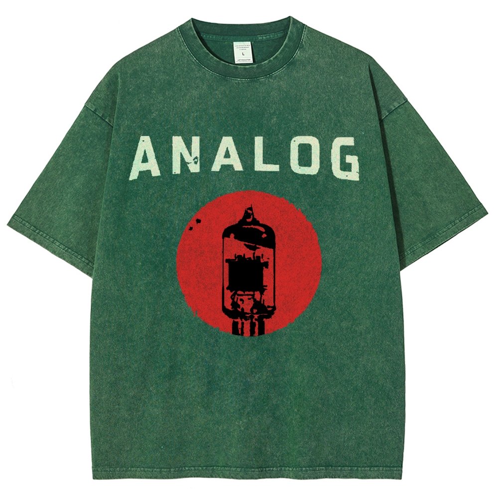 Vacuum Tube Analog Distressed Vintage Distressed T-shirt