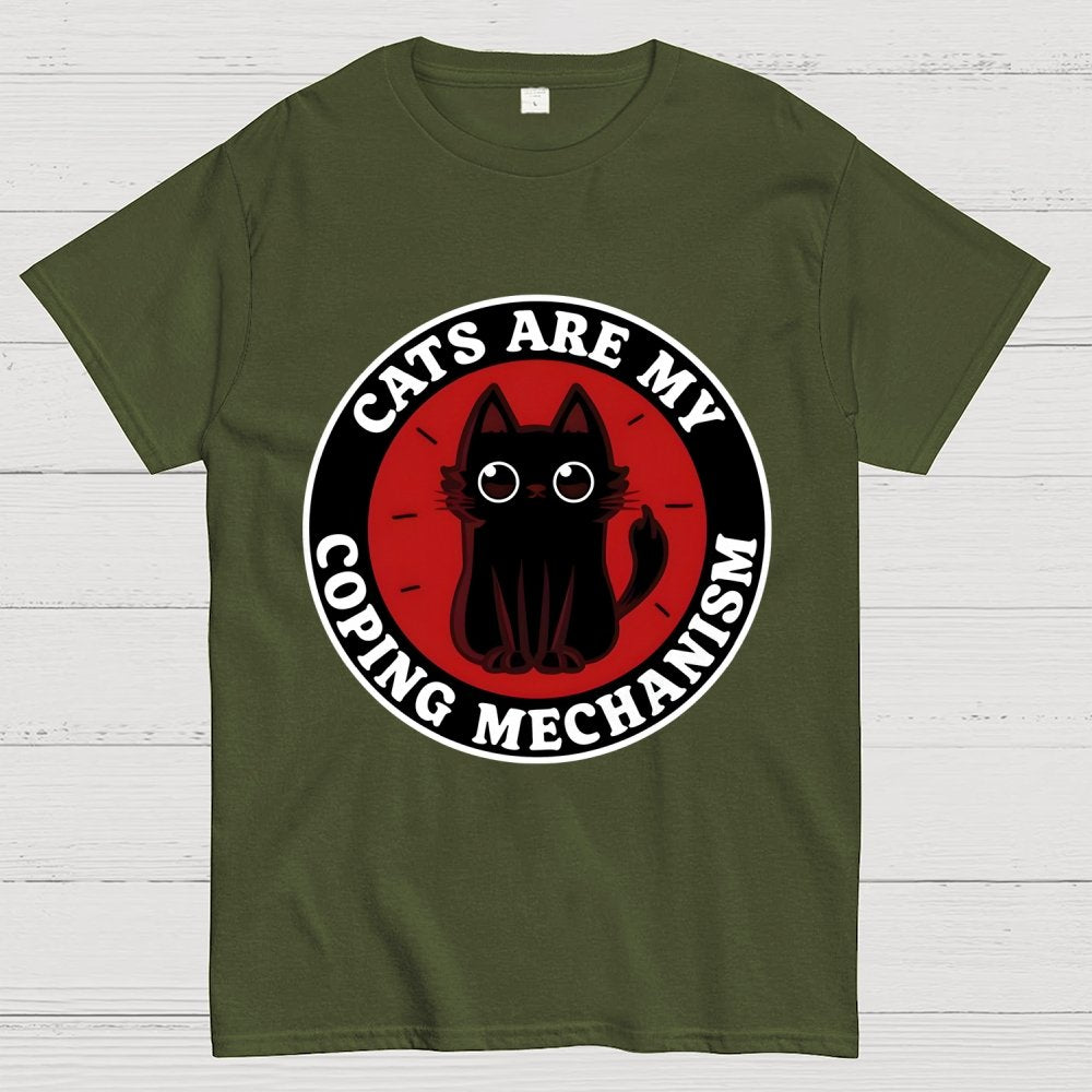 Coping Mechanism Unisex Geek T-Shirt