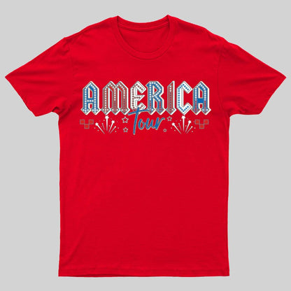 Retro America Tour 1776 Funny T-Shirt Gift