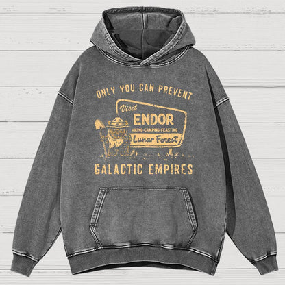Only You Can Prevent Cosmic Kingdoms Vintage Distressed Hoodie
