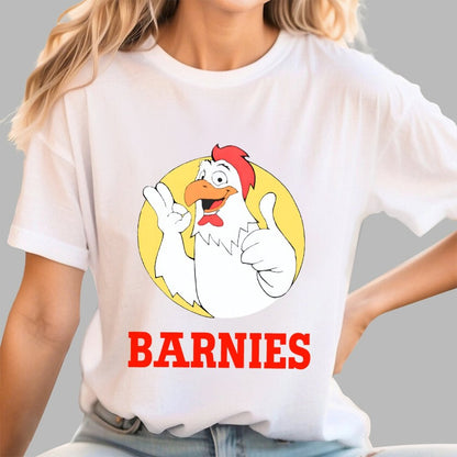 Barnie’s or Bernie’s Chicken Geek T-Shirt