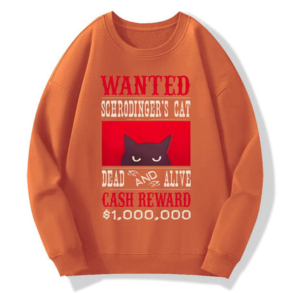 Schrodinger's Cat Geek Cotton Sweatshirt