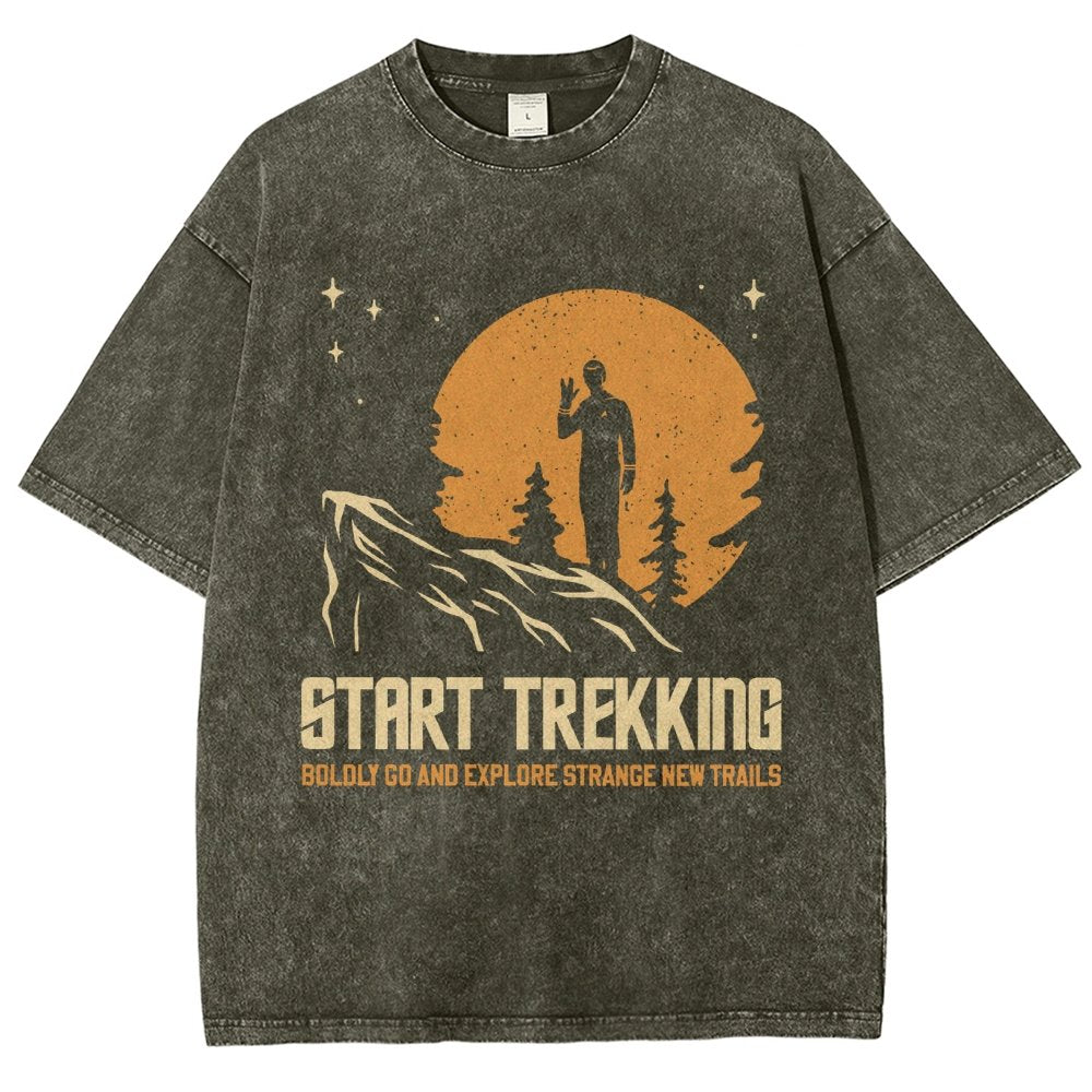 Start Exploring Vintage Distressed T-shirt