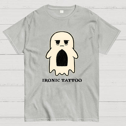 Ironic Tattoo Geek T-Shirt