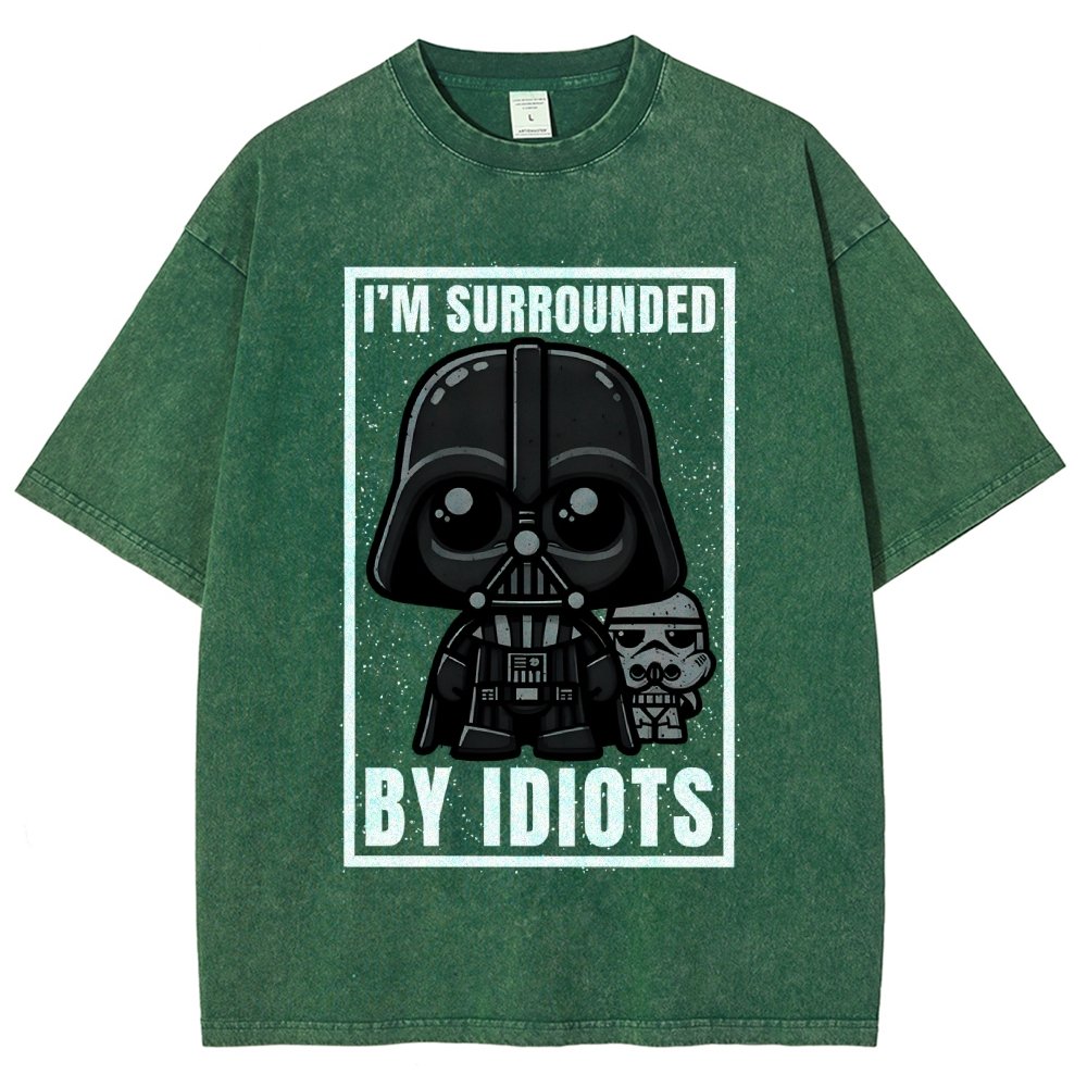 I'm surrounded by idiots Vintage Distressed T-shirt