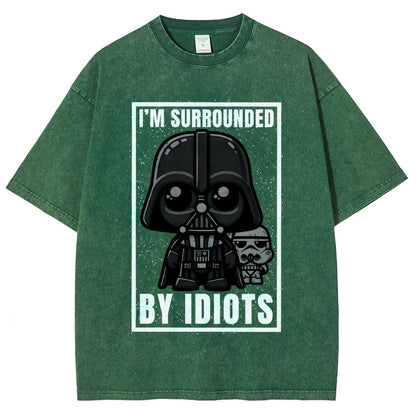 I'm surrounded by idiots Vintage Distressed T-shirt
