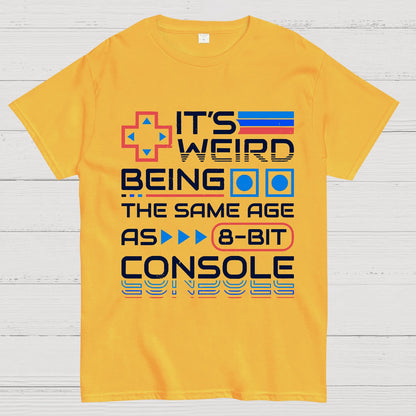 8-Bit Aged Geek T-Shirt
