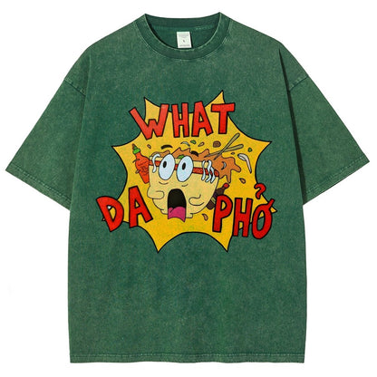 What Da Pho?Vintage Distressed T-shirt