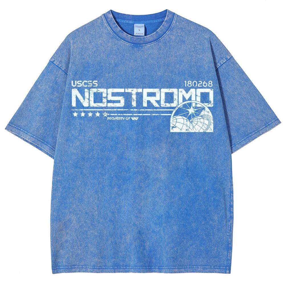 Space Crew Vintage Distressed T-shirt