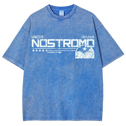 Space Crew Vintage Distressed T-shirt