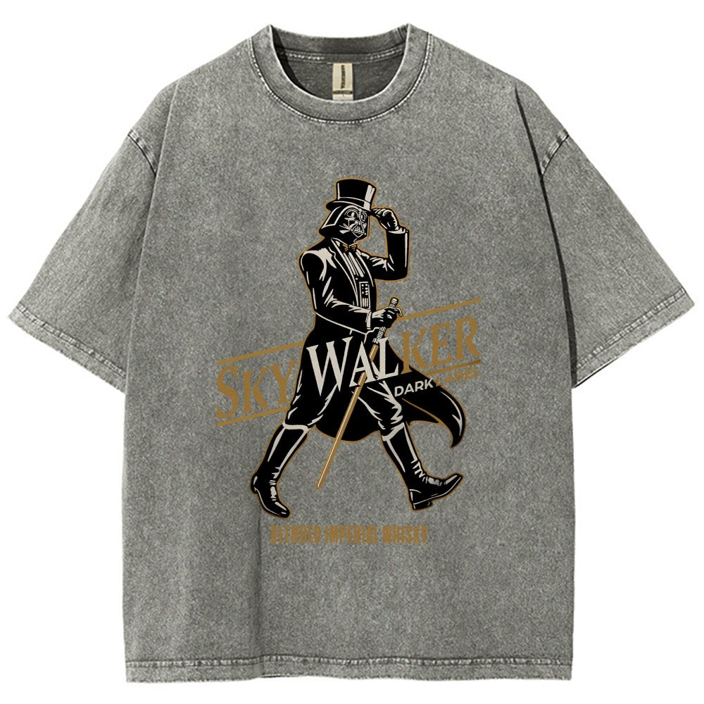 Keep Sky Walking Vintage Distressed T-shirt