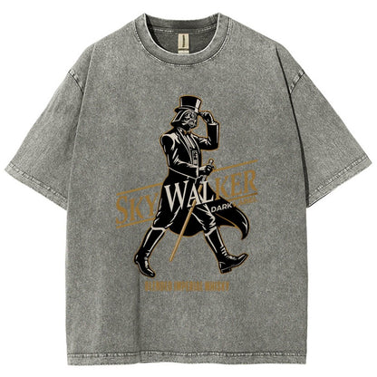 Keep Sky Walking Vintage Distressed T-shirt