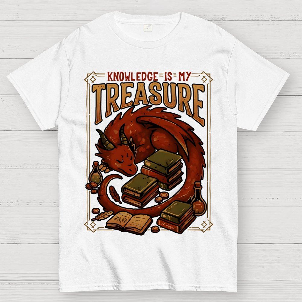 Knowledge Is My Treasure Geek T-Shirt
