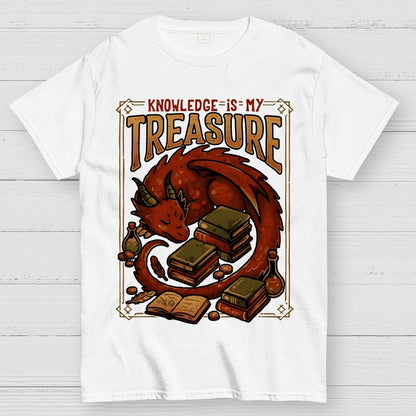 Knowledge Is My Treasure Geek T-Shirt