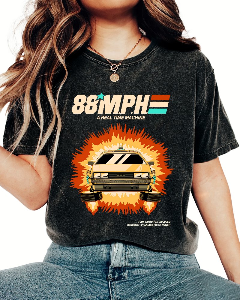 A Real Time Machine Vintage Distressed T-shirt