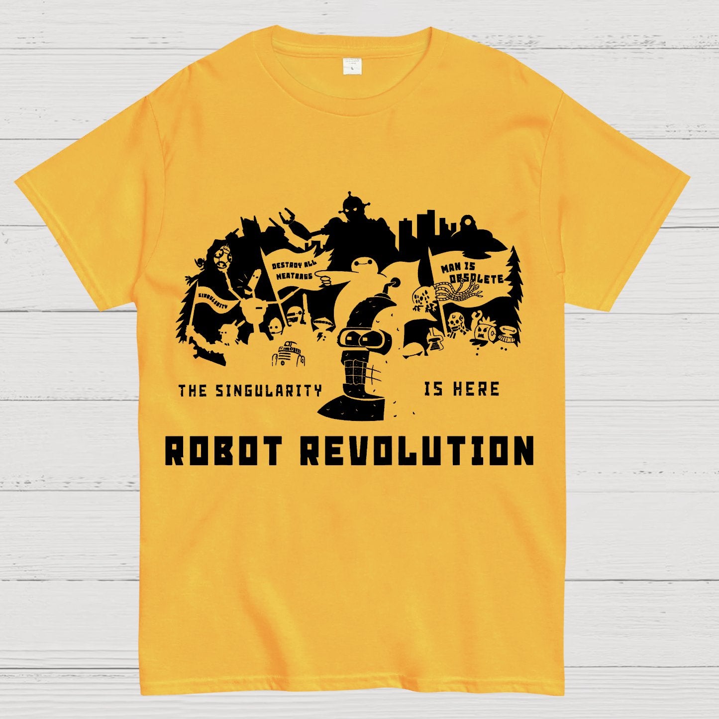 Robot Revolution Geek T-Shirt