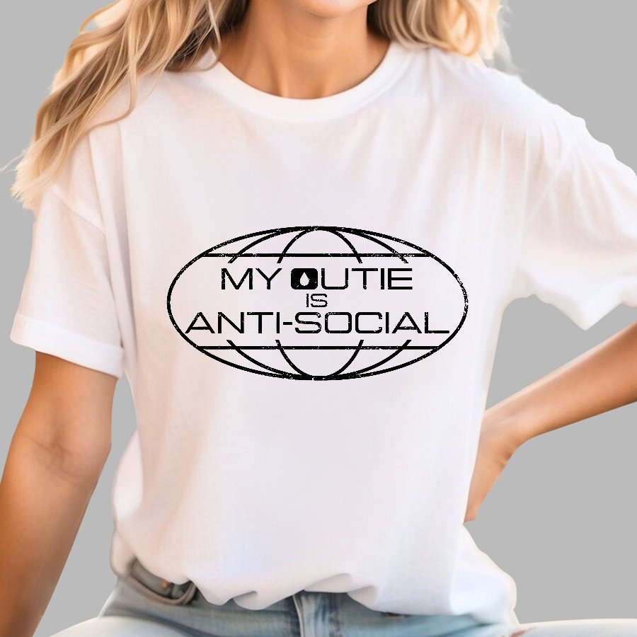 Antisocial Outie Geek T-Shirt