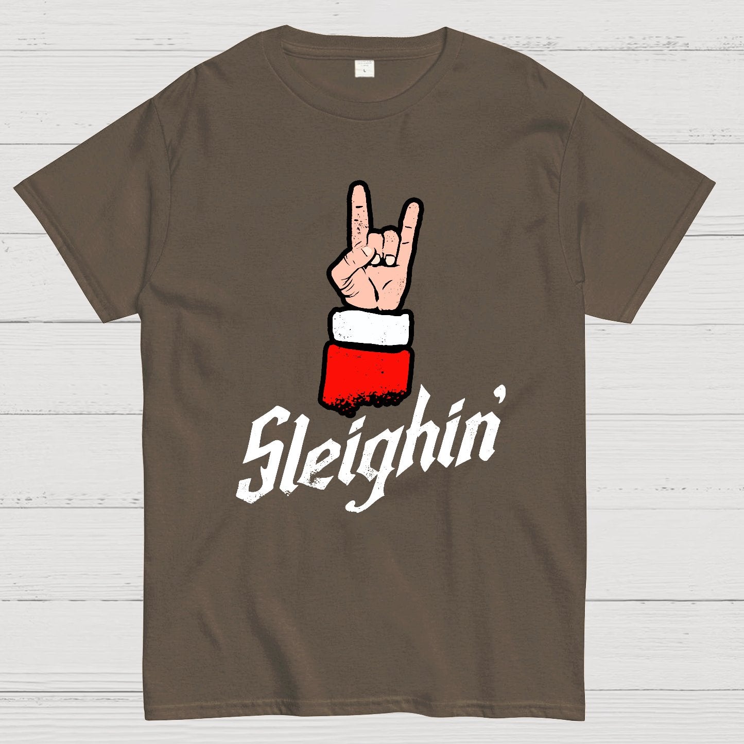 Sleighin' Christmas Geek T-Shirt