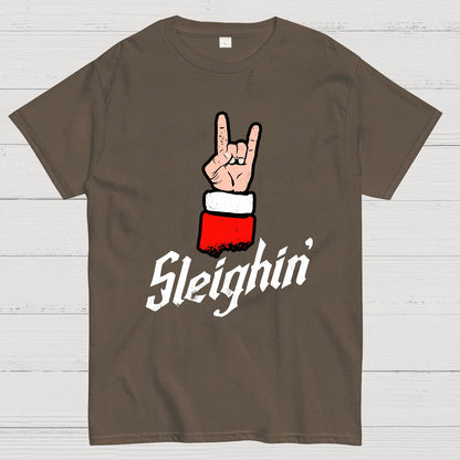 Sleighin' Christmas Geek T-Shirt