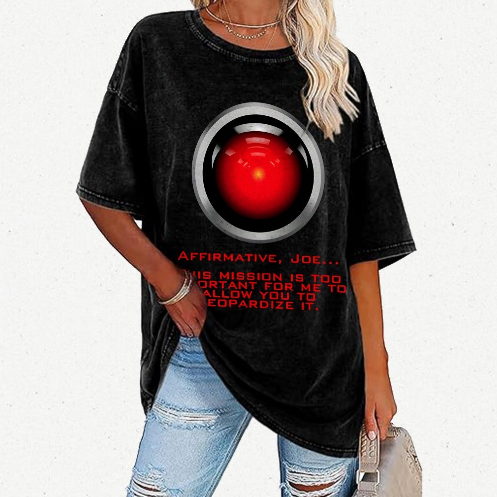 This mission is too important for me to allow you to jeopardize it Vintage Distressed T-shirt