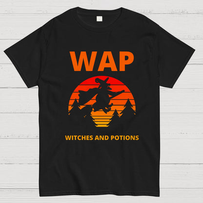 Wap Witches And Potions Halloween Geek T-Shirt