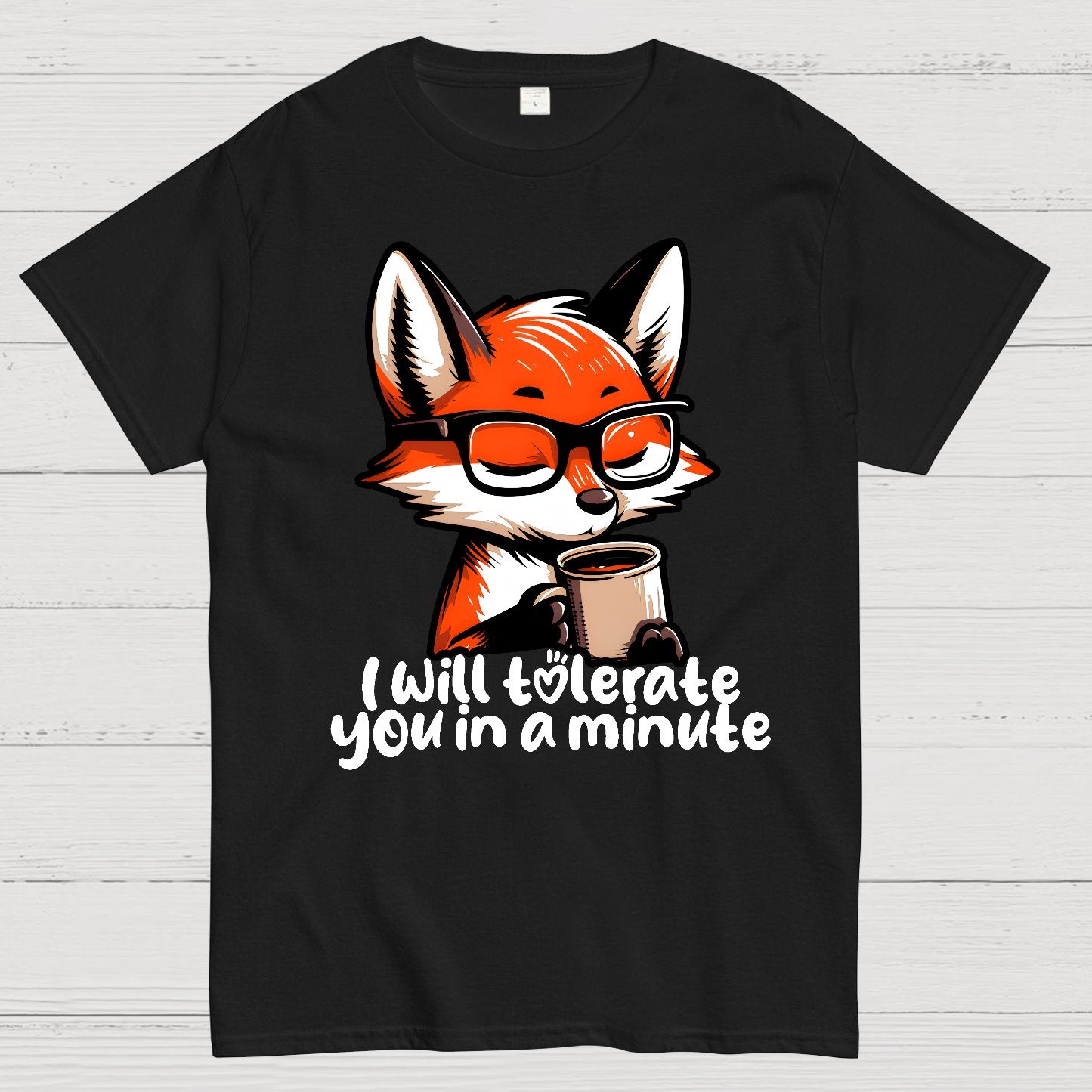 Tolerant Fox Geek T-Shirt