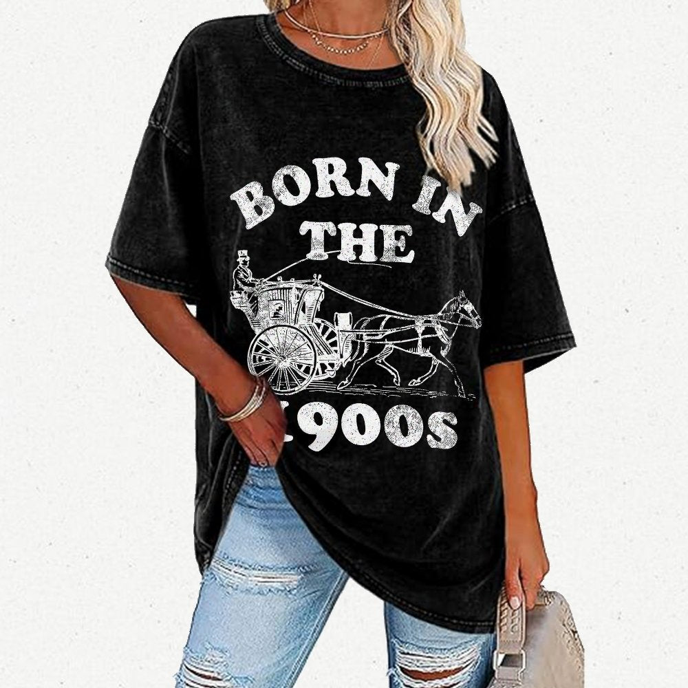 Born In The 1900s Vintage Distressed T-shirt