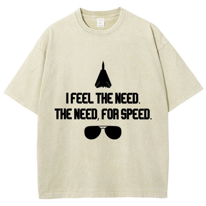 I Feel The Need… The Need For Speed! Vintage Distressed T-shirt