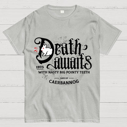 Death Awaits Unisex Geek T-Shirt