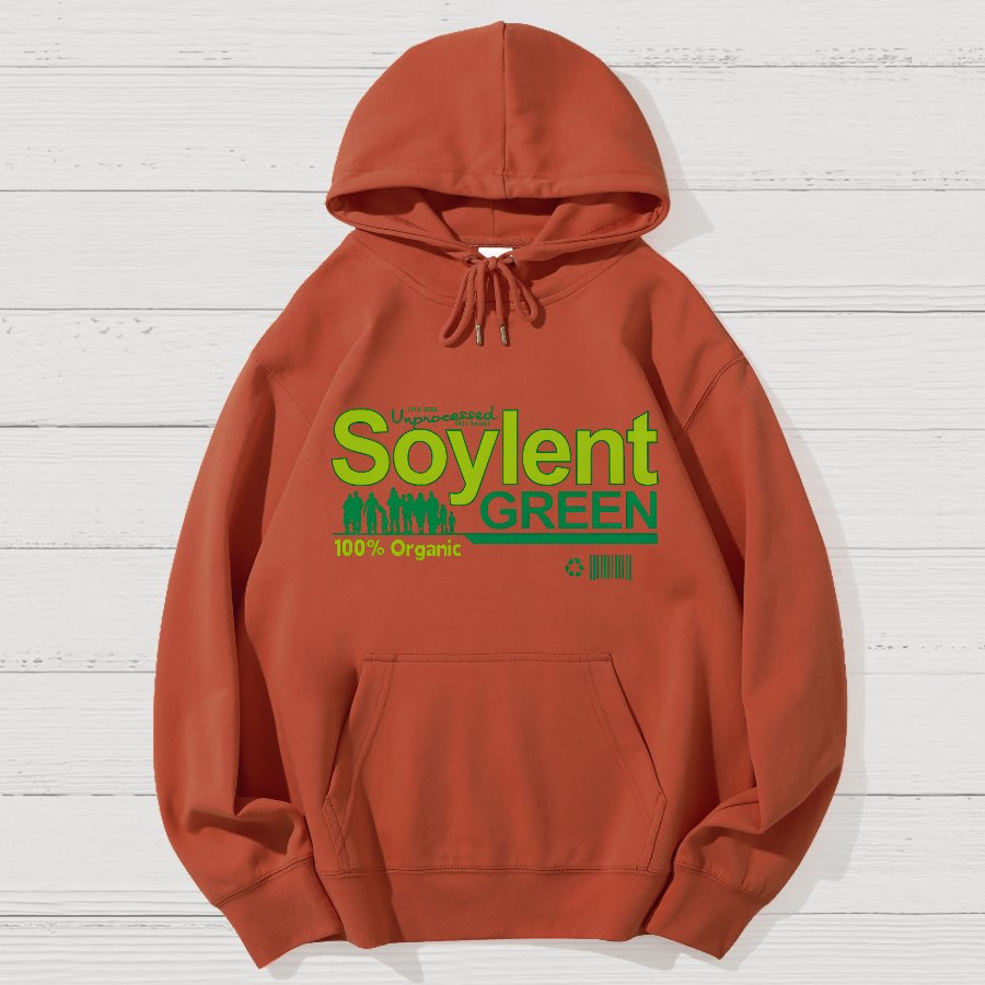 Soylent Green Geek Cotton Hoodie