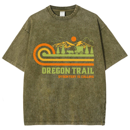 Vintage Oregon Trail Vintage Distressed T-shirt