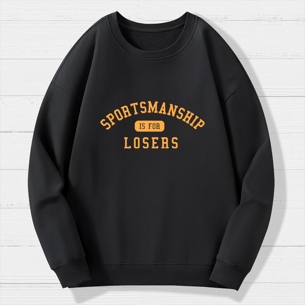 Sportsmanship Geek Cotton Sweatshirt