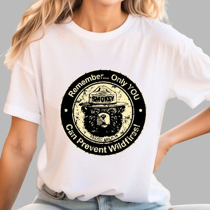 Only you can prevent forest fires Geek T-Shirt