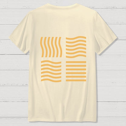 Elemental Stones  Back Printing Geek T-Shirt