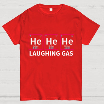 Laughing Gas Periodic Table of Elements Geeky T-Shirt