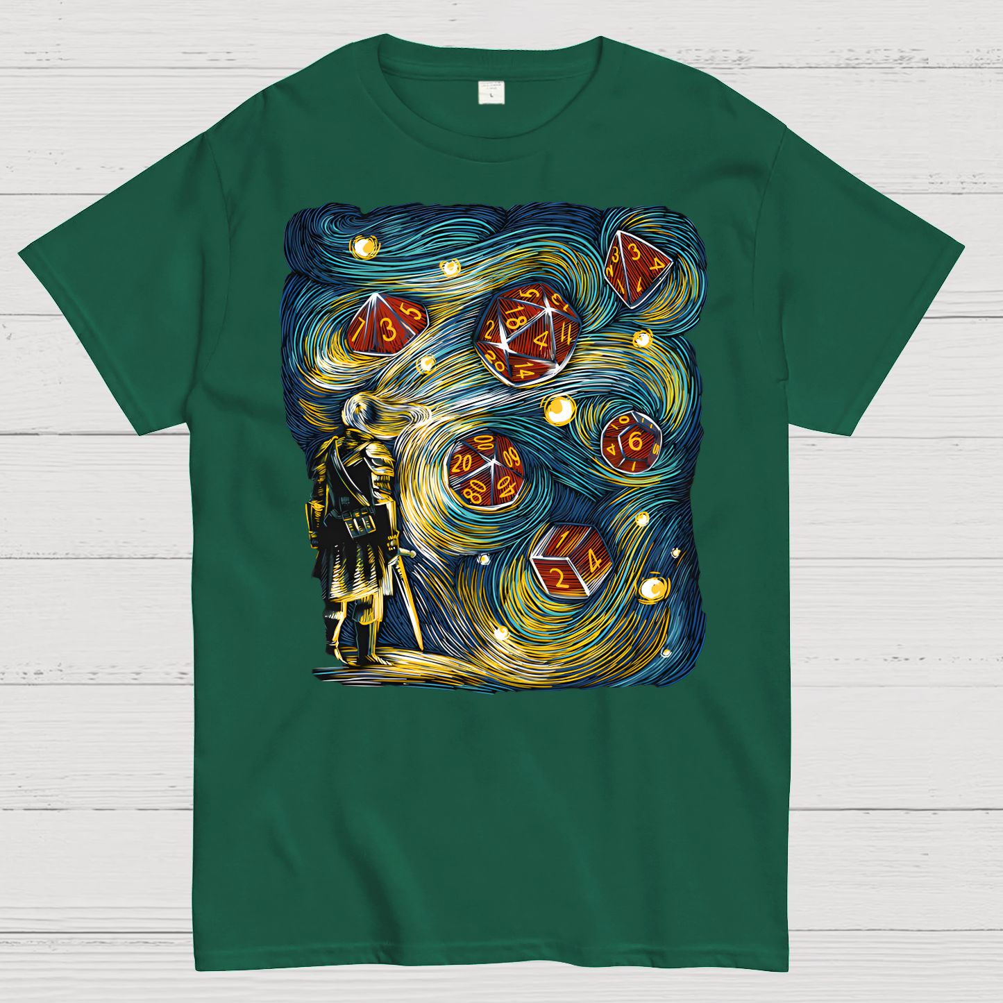 Starry Dice Geek T-Shirt
