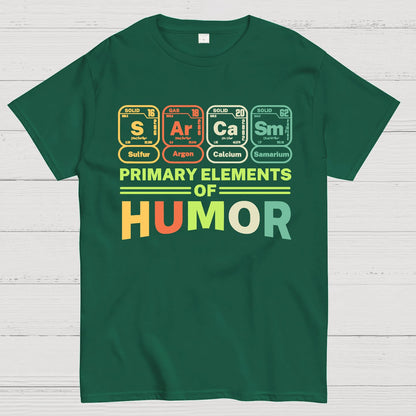 Primary Elements Of Humor Geek T-Shirt
