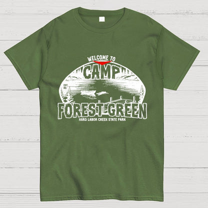 Camp Forest Green Geek T-Shirt