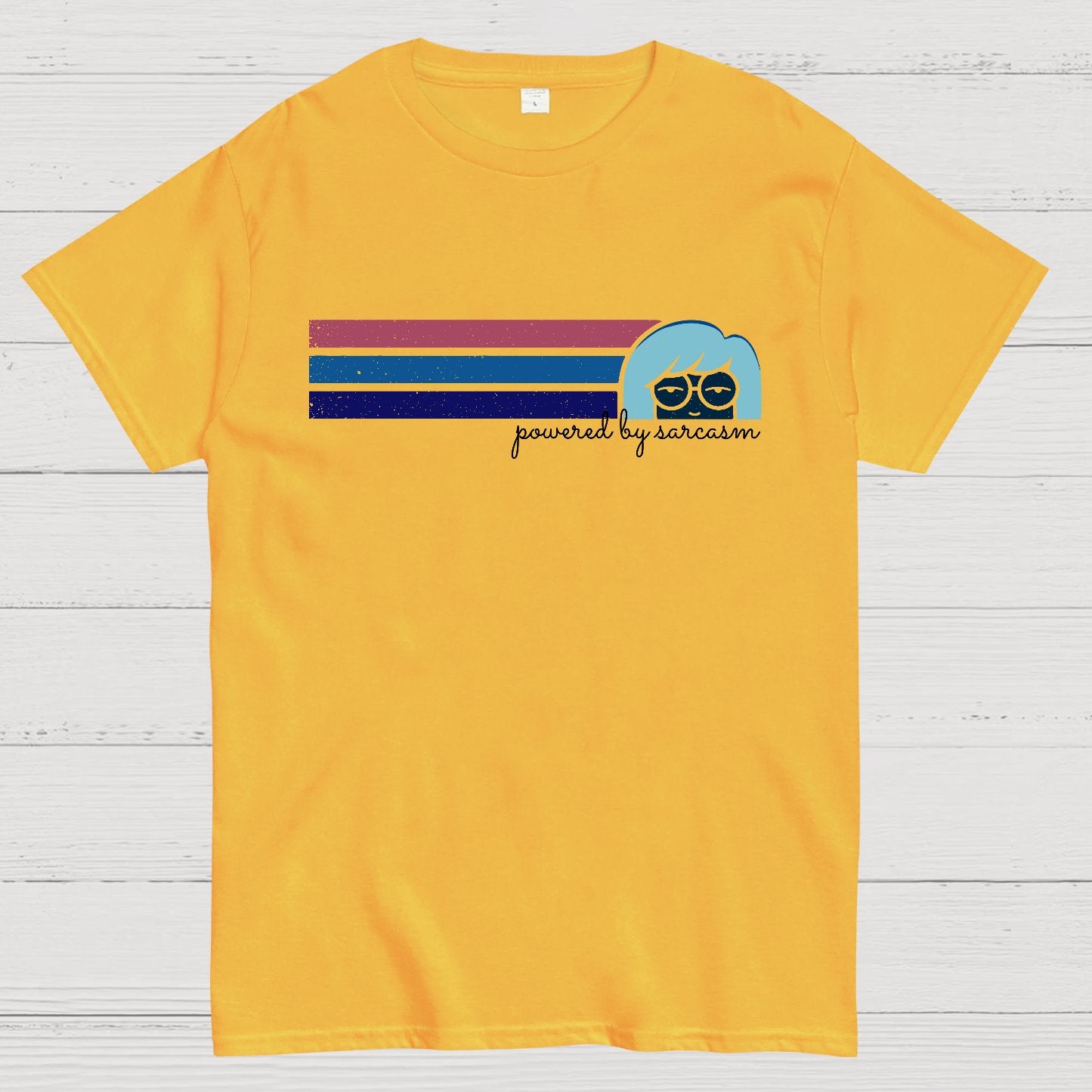 Power By Sarcasm Geek T-Shirt