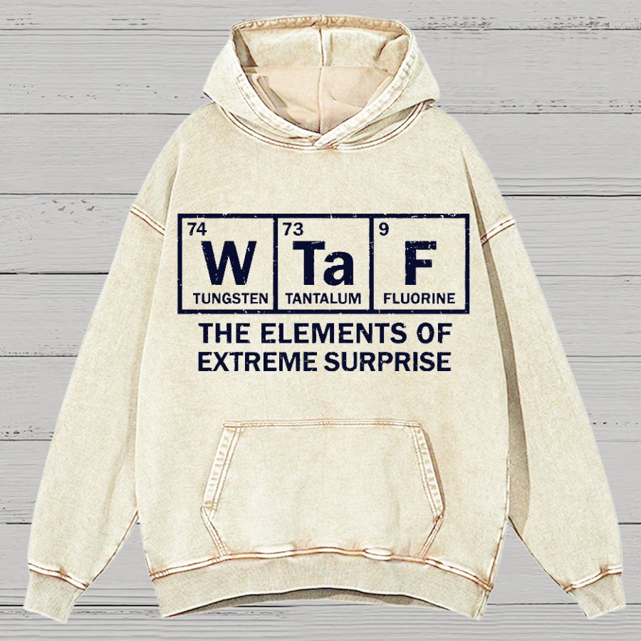The Extreme Element of Surprise Vintage Distressed Hoodie