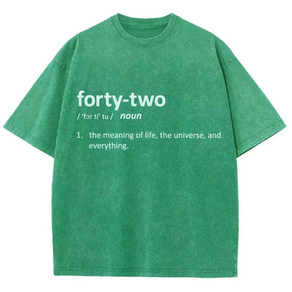 42 Definition Vintage Distressed T-shirt