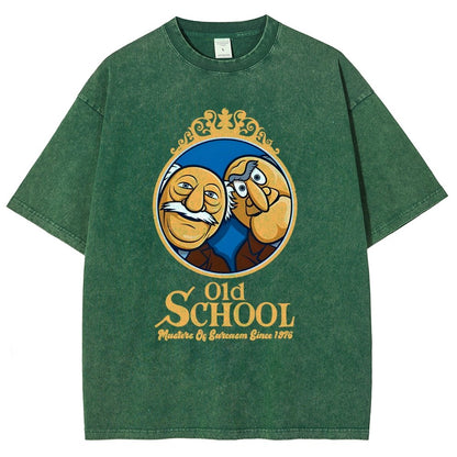 Old School Vintage Distressed T-shirt
