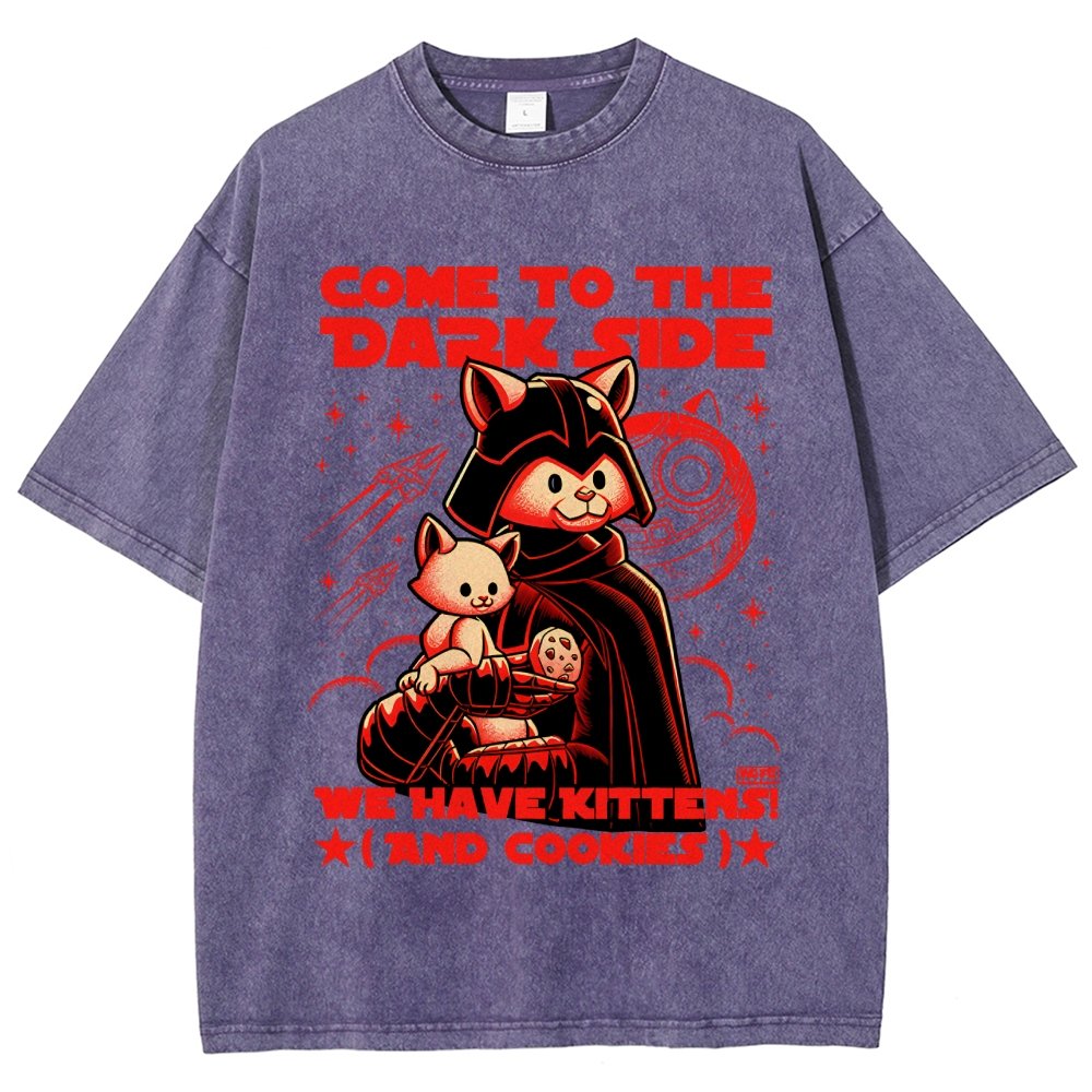 We Have Kittens and Cookies Vintage Distressed T-shirt