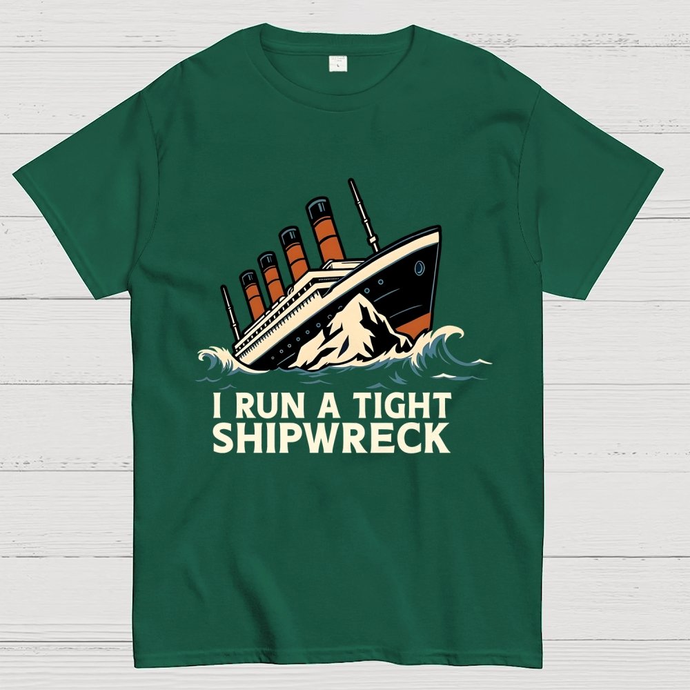 Tight Shipwreck Geek T-Shirt