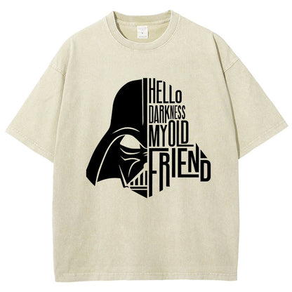 Hello Darkness My Old Friend Vintage Distressed T-shirt