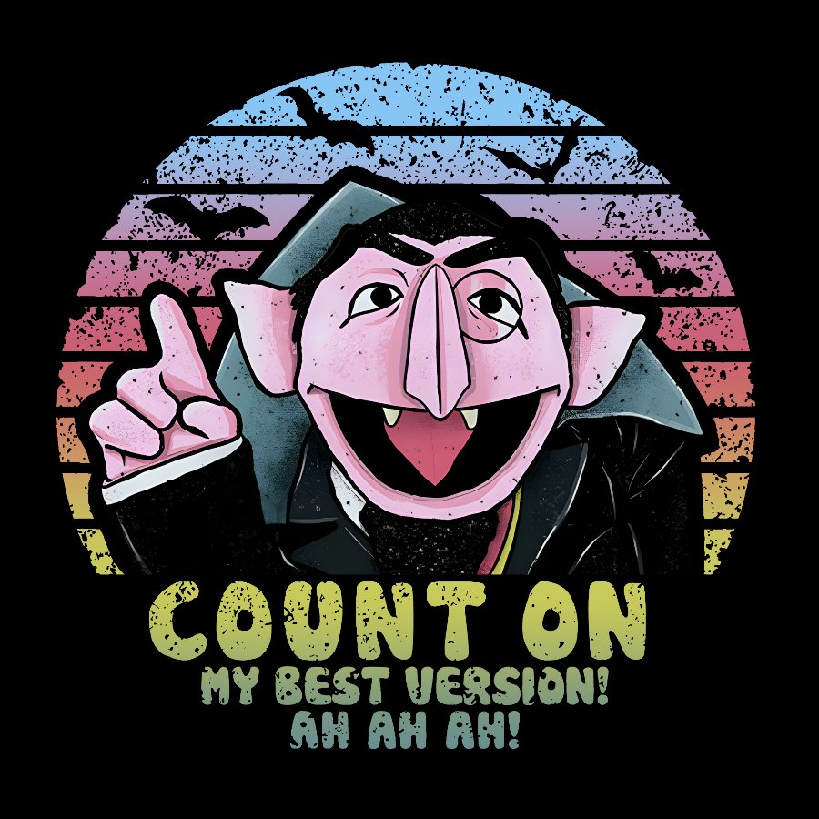 Count on My Best Version Geek T-Shirt