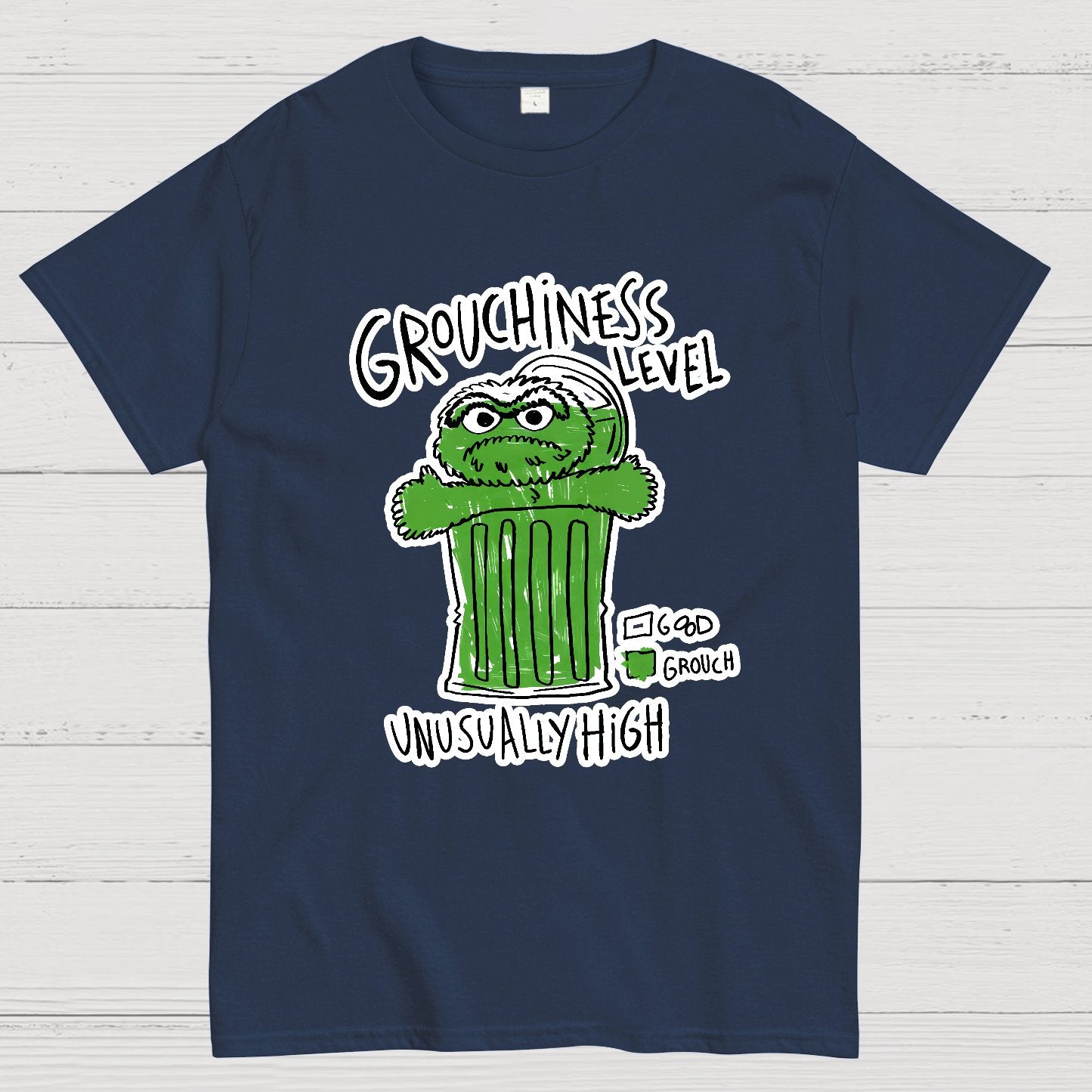 Grouchiness Level Geek T-Shirt